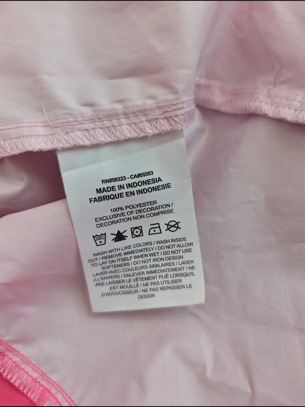 Nike Icon Clash Pink Colorblock Skirt Drawstring Size XL Tennis Pickleball - Picture 9 of 12